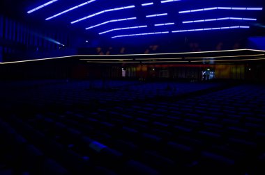 Amsterdam rai kompleksi, Hollanda 2019 Dünya Perakende Kongresi 'ndeki konferans odasında.