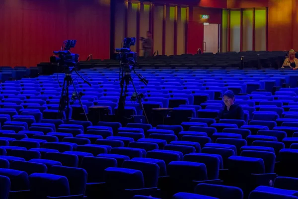 Raum Konferenzraum Beim Welteinzelhandelskongress Rai Complex Amsterdam Niederlande 2019 — Stockfoto