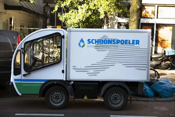 Schoonspoeler Company Car Amsterdam 네덜란드 2019 — 스톡 사진