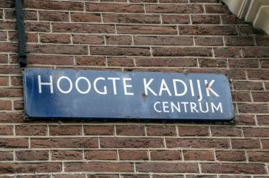 Amsterdam 'da Hoogte Kadijk' i imzala Hollanda 2018