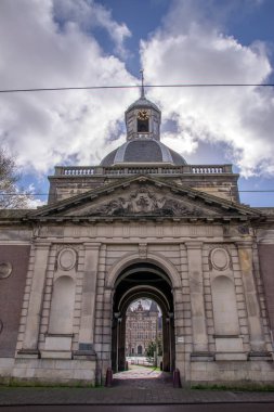 Amsterdam Doğu 'daki Muiderpoort Binası Hollanda 2019