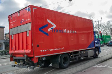 Tranmission Company Truck Amsterdam 'da Hollanda 2019