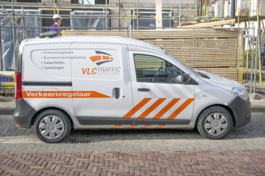 Amsterdam 'daki VLC Trafik Destek Şirketi Arabası Hollanda 2019