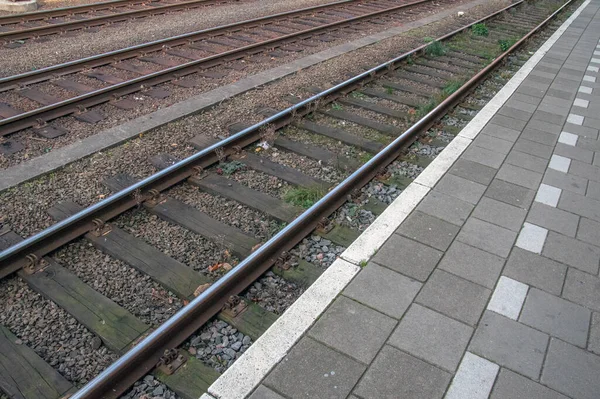 Train Station Amesfoort Netherlands 2018 — Stock Photo, Image