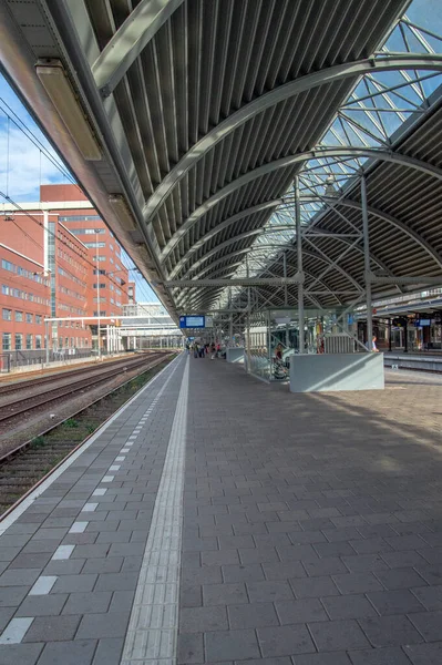 Estación Tren Amesfoort Países Bajos 2018 — Foto de Stock