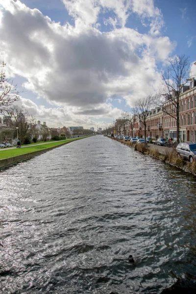 Canal Transvaalkade Ámsterdam 2019 — Foto de Stock