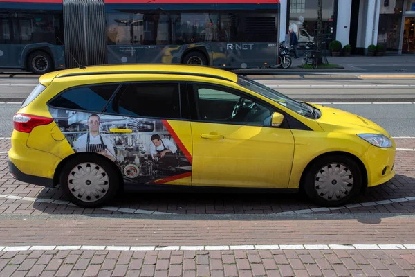 Автомобиль Компании Van Dorp Амстердаме Нидерланды 2019 — стоковое фото