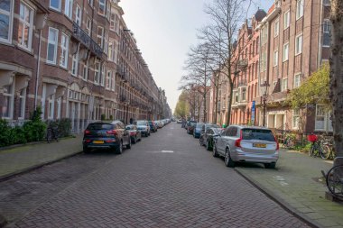 Nicolaas Maesstraat Caddesi Amsterdam, Hollanda 29-3-2019
