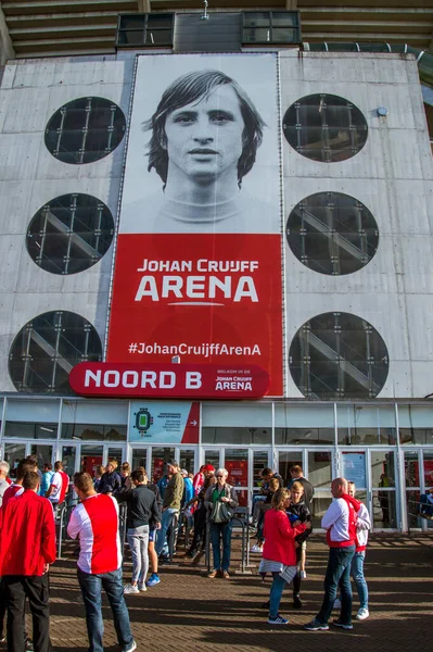 Thens Amsterdam Netherlands 2018 Match Takes Place 2018 Amsterdam Areana — Stock Photo, Image