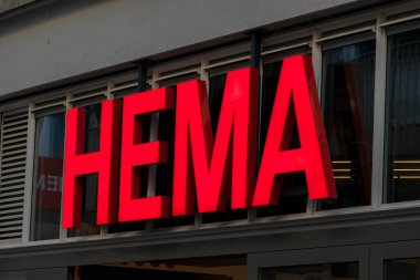 Billboard HEMA Mağazası Amsterdam Oostpoort Hollanda 5-12-2020