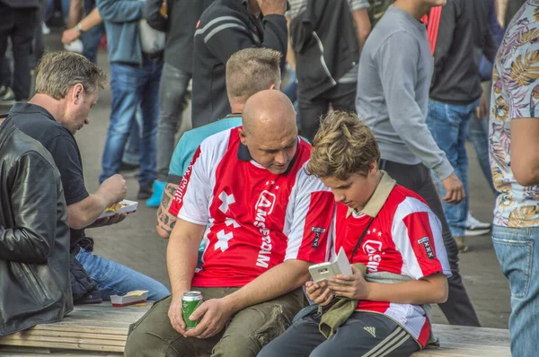 Amsterdam Gençler Hollanda 2018 Maç 2018 Amsterdam Areana Futbol Stadyumu — Stok fotoğraf