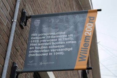 Billboard Gebouw 73 At The Willemsoord Complex At Den Helder The Netherlands 23-9-2019