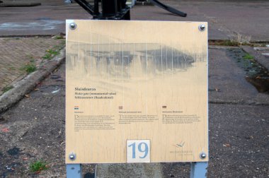 Billboard Sluisdeuren At The Willemsoord Complex At Den Helder The Netherlands 23-9-2019