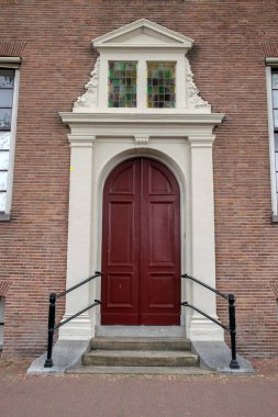 Old Historical Door At The Hermitage Museum At Amsterdam The Netherlands 6-7-2019