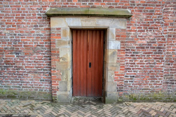 Drzwi Kościele Domkerk Utrechcie Holandia 2019 — Zdjęcie stockowe