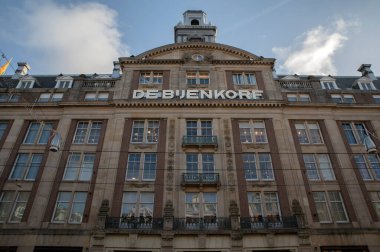 Amsterdam 'daki Bijenkorf Mağazası Hollanda 28-1-2020
