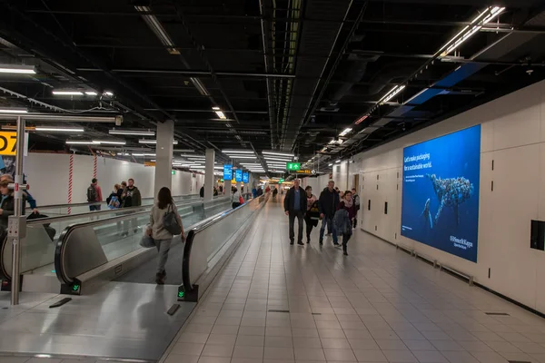 Gates Schiphol Airport Ολλανδία 2019 — Φωτογραφία Αρχείου