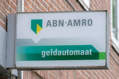 Billboard ABN AMRO ATM Amsterdam Hollanda 19-9-2021