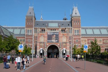 Amsterdam 'daki Rijksmuseum Hollanda 22-8-2021