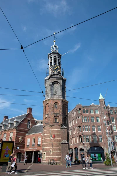 Tour Place Muntplein Amsterdam Pays Bas 2021 — Photo