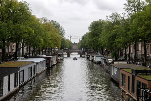 View Bridge Amsterdam Netherlands 2021 — Stock fotografie