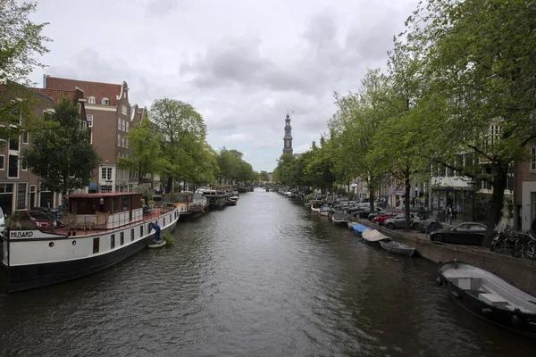 View Berensluis Bridge Amsterdam Netherlands 2021 — Stock Photo, Image
