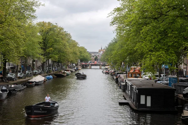 View Duifbrug Bridge Amsterdam Netherlands 2021 — Stock Photo, Image