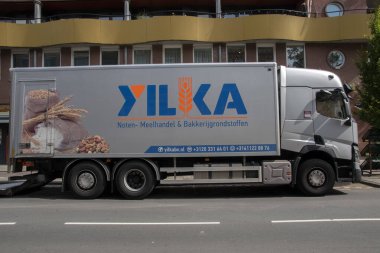 Yilka Şirketi Kamyonu Amsterdam 'da Hollanda 30-8-2021