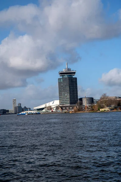 Dam Rozhledna Amsterdamu Nizozemsko 2022 — Stock fotografie
