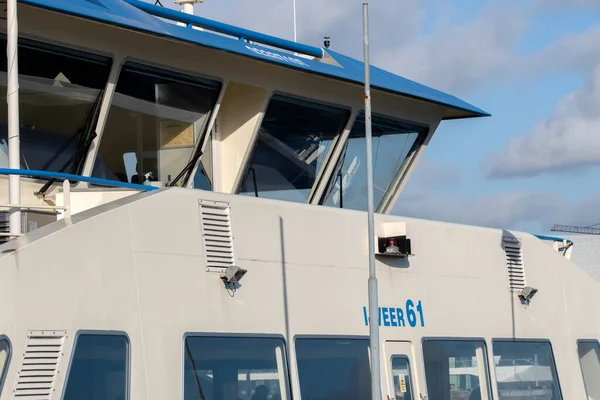Detail Gvb Ferry Amsterdam Нідерланди 2022 — стокове фото