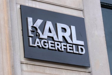 Billboard Karl Kagerfeld Amsterdam 'da Hollanda 8-2-2022