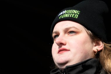 Amsterdam 'daki Niet Mijn Schuld gösterisinde Alina Danii Bijl' i kapatın Hollanda 5-2-2022