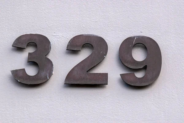 Close House Number 329 Amsterdam Netherlands 2022 — Stock fotografie