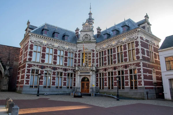 Edificio Academia Calle Dom Utrecht Países Bajos 2019 — Foto de Stock