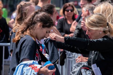 Amsterdam 'daki Rolling Stones' un son üç konserinde Hollanda 'da 13-6-2022.