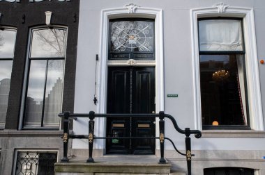 Giriş Uitgeverij Prometheus B.V. Amsterdam 'daki bina Hollanda 8-2-2022