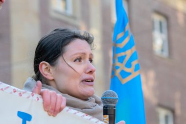 Ukrayna 'da Savaşa Karşı PAX Gösterisi Amsterdam' da 6-3-2022