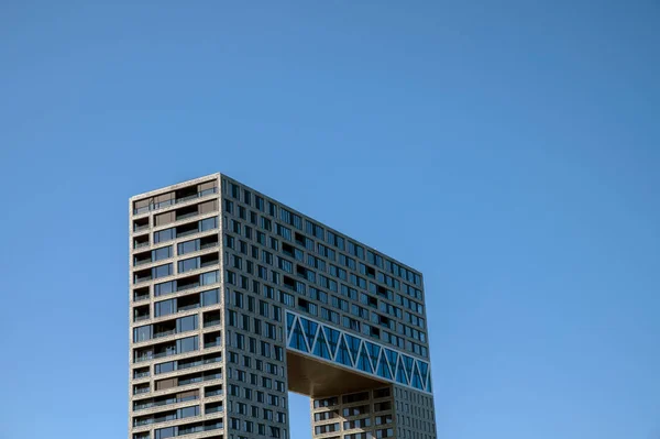 Budynek Pontsteigergebouw Amsterdamie Holandia 2022 — Zdjęcie stockowe