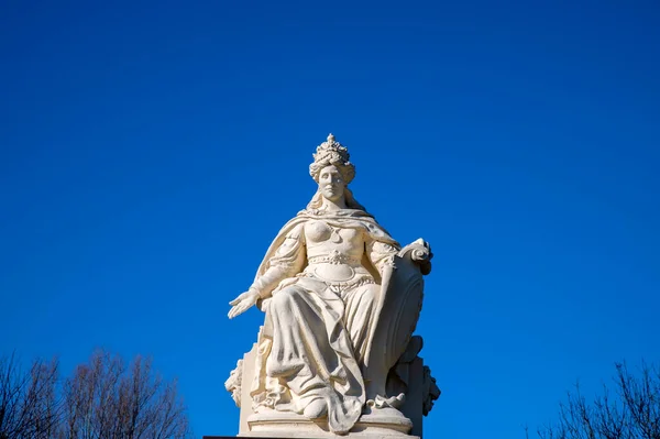 Statue Stedenmaagd Amstelveen Niederlande 2022 — Stockfoto
