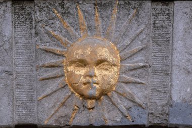 Amsterdam 'daki Güneş Süslemesi Hollanda 8-2-2022