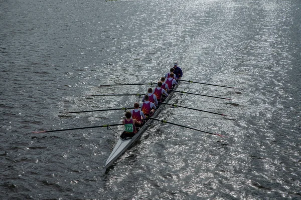 Team Rowers Bij Wedstrijd 50E Heineken Roeivierkamp Amsterdam 2022 — Stockfoto