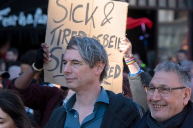 Tuur Elzinga Amsterdam 'da Irkçılığa Karşı Gösteri 19-3-2022