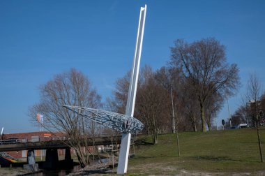 Amsterdam 'da Baken Heykeli Zonder Titel 11-3-2022