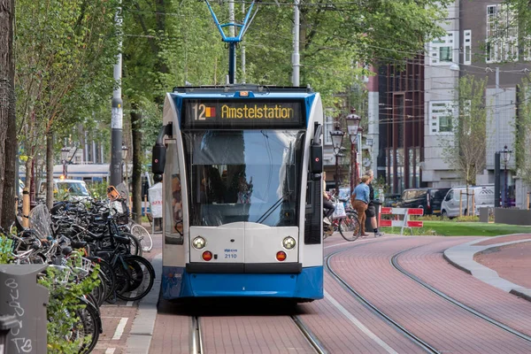 Tram Amsterdam Pays Bas 2022 — Photo