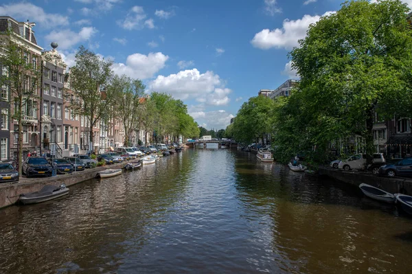 从荷兰阿姆斯特丹的Heibrug桥看2022年6月28日 — 图库照片