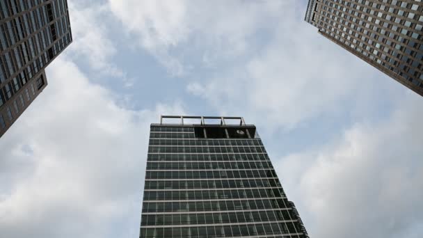 View Skyscrapers Amstelplein Amsterdam 네덜란드 2022 — 비디오