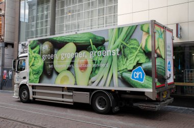 AH Company Truck Amsterdam 'da Hollanda 25-7-2022
