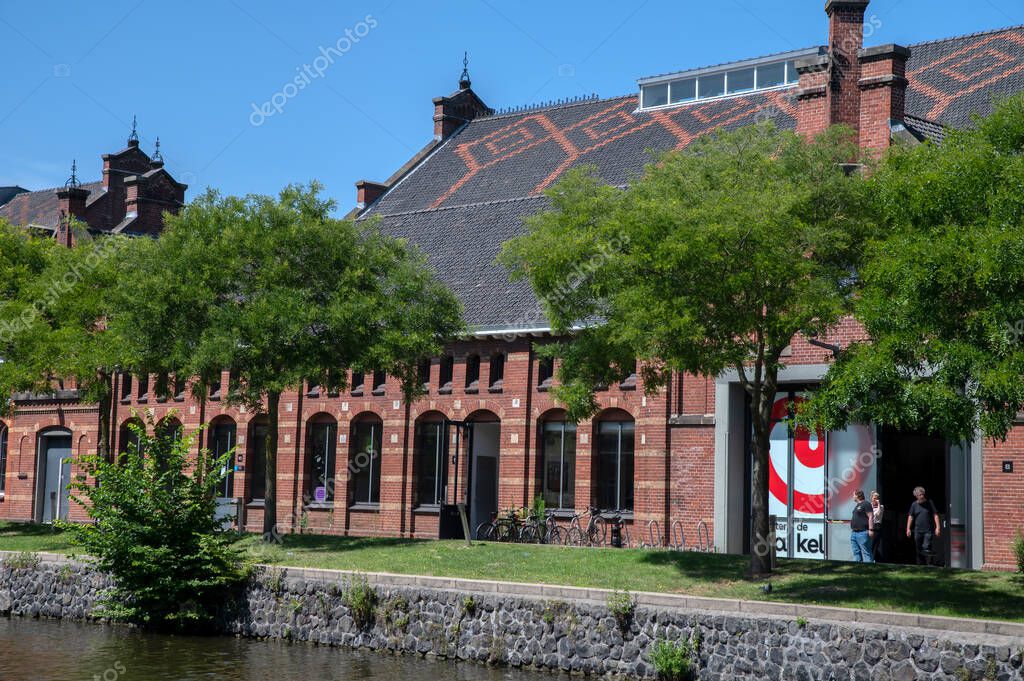 Along The Polonceaukade Canal At Amsterdam The Netherlands 8-7-2022