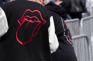 Backside Jacket From The Rolling Stones At Amsterdam The Netherlands 13-6-2022