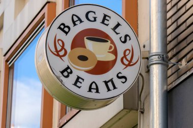 Billboard Bagels And Beans At Hilversum The Netherlands 23-2-2022